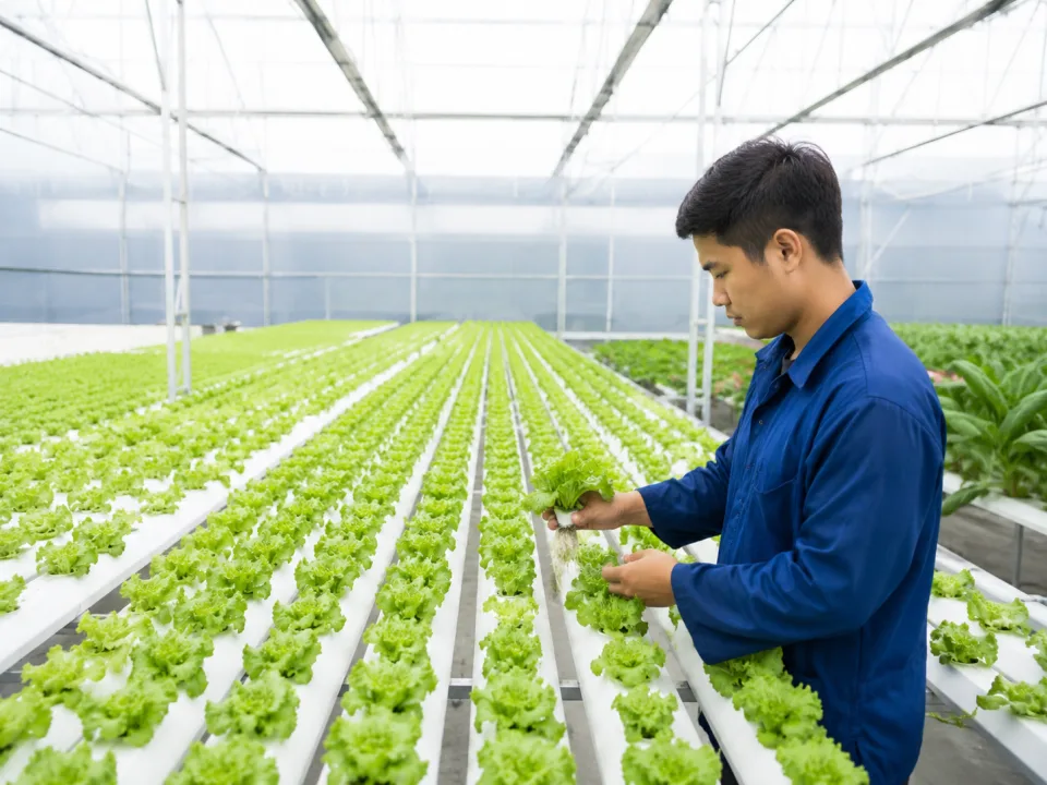 Vườn rau của Lê Xá Vật Tư Nông Nghiệp